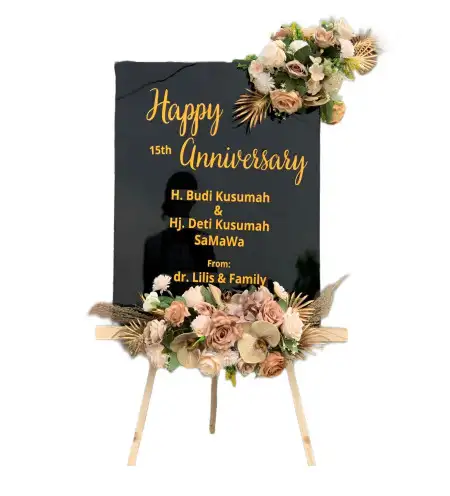 Papan Bunga Akrilik Labuan Amas Utara