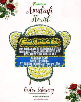 Papan Bunga Duka di Labuan Amas Utara